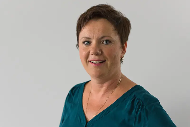 Portrait von Korinna Finke, Rechnungswesen und Logistik